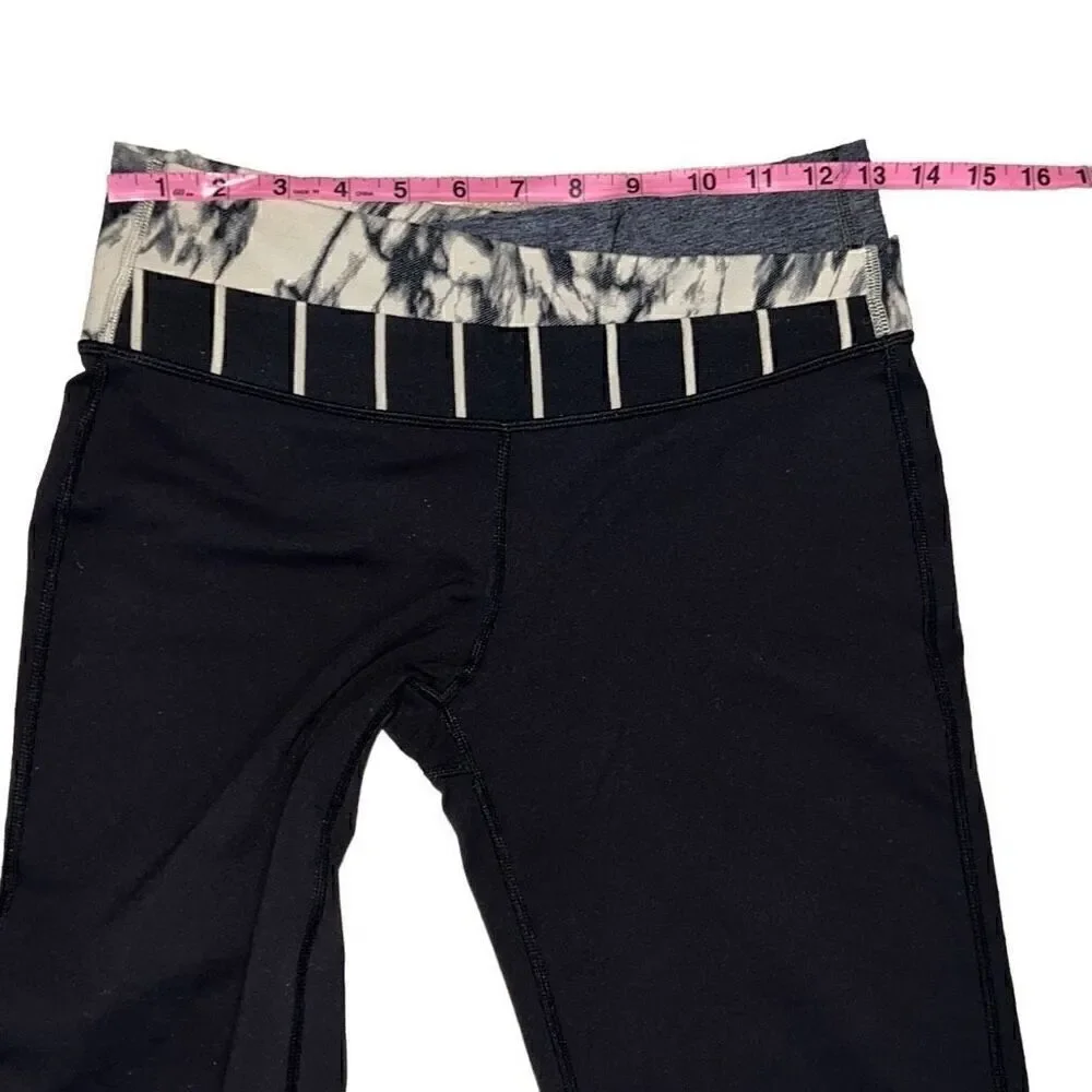 Lululemon Astro Pant Black Heathered Black Great Granite Black Mojave Tan Sz 6